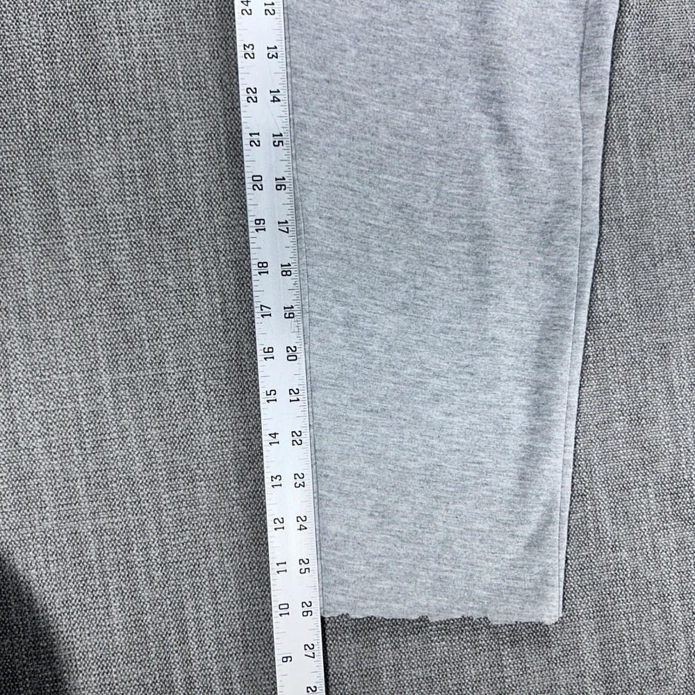 The North Face Sweatpants Mens Large Gray Good Raw Hem Drawstring Joggers